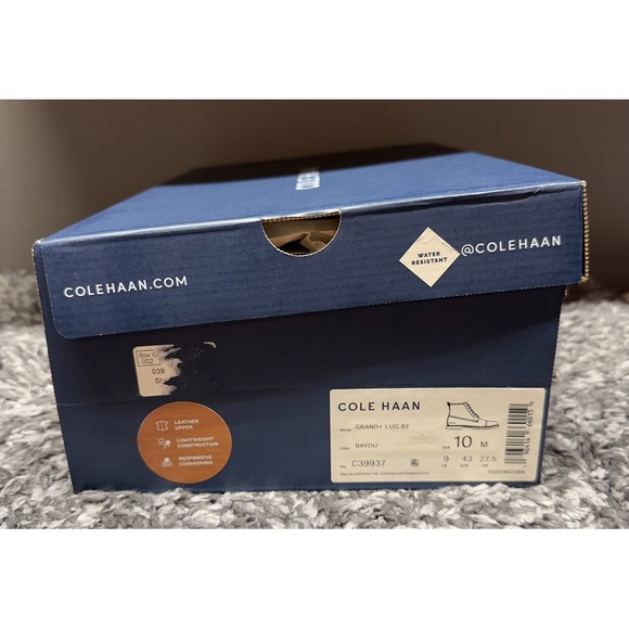 Cole Haan Boots Mens Size 10 Brown Bayou Grand‎ Lug Cushioned C39937 - Picture 7 of 7